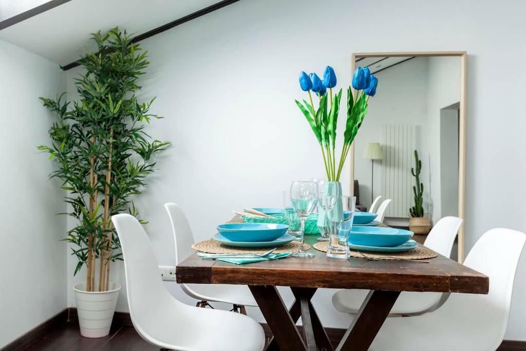 Modern Top Floor Loft At Malasana'S Heart Madrid Dış mekan fotoğraf